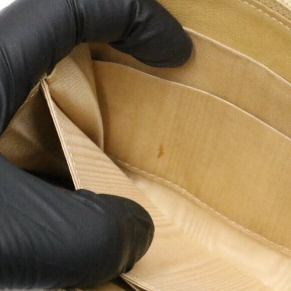 Chanel CC Logo Timeless Caviar Beige Leather Around Zip Around Wallet - Picture 8 of 14